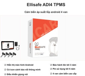 Cảm Biến Áp Suất Lốp Android – Ellisafe ADI4 Kết Nối USB