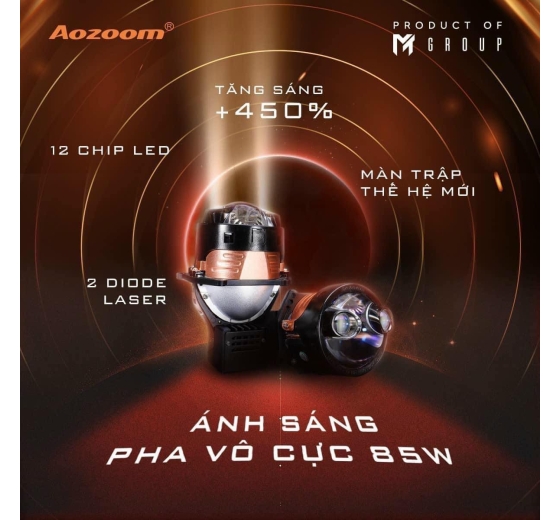 BI LASER PHOENIX AOZOOM - PHOENIX DOUBLE LASERS ĐỈNH CAO