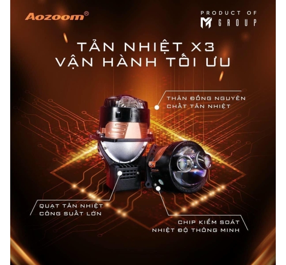 BI LASER PHOENIX AOZOOM - PHOENIX DOUBLE LASERS ĐỈNH CAO
