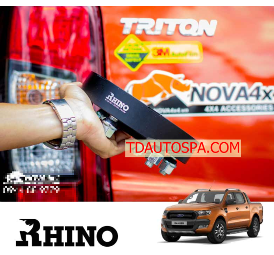 BỘ WHEEL SPACERS RHINO DÀNH CHO FORD RANGER – SIZE 35MM | CB 93.1MM