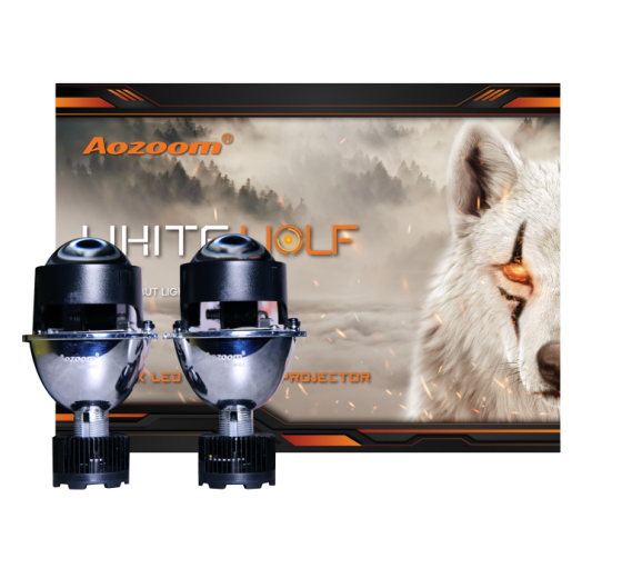 LED WHITE WOLF LIGHT - 2.0 INCH