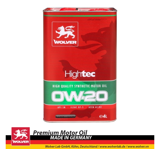 Wolver HighTec HYBRID 0W-20 1L