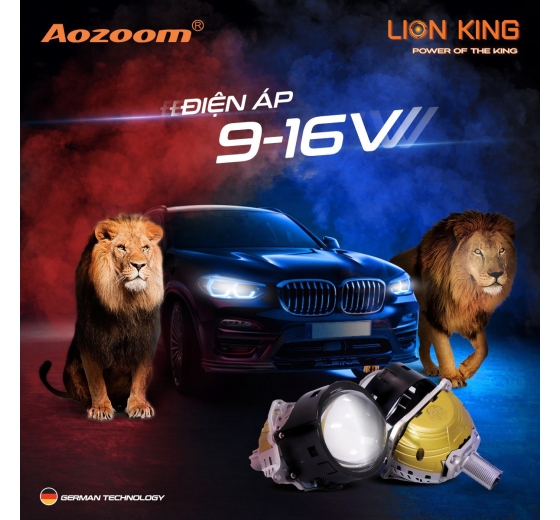 LION KING - SỨC MẠNH CỦA VUA LED DÒNG CHÂN XOÁY ĐỈNH CAO