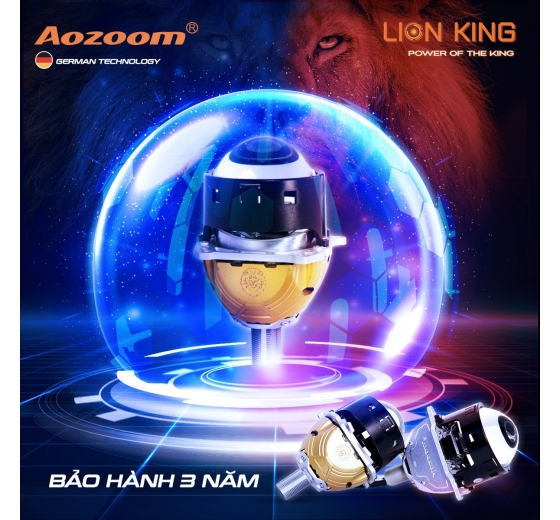 LION KING - SỨC MẠNH CỦA VUA LED DÒNG CHÂN XOÁY ĐỈNH CAO
